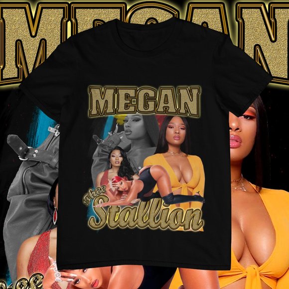 Megan Thee Stallion | Graphic T-shirt | Custom Made | Bootleg | Cotton Tee - Picture 1 of 2